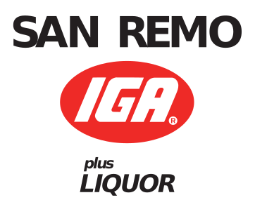 San Remo IGA Logo